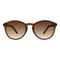 OC.KD.0936-5702.1  Oculos de Sol Infantil Unissex Chilli Beans Classicos Redondo Degrade Marrom -3-